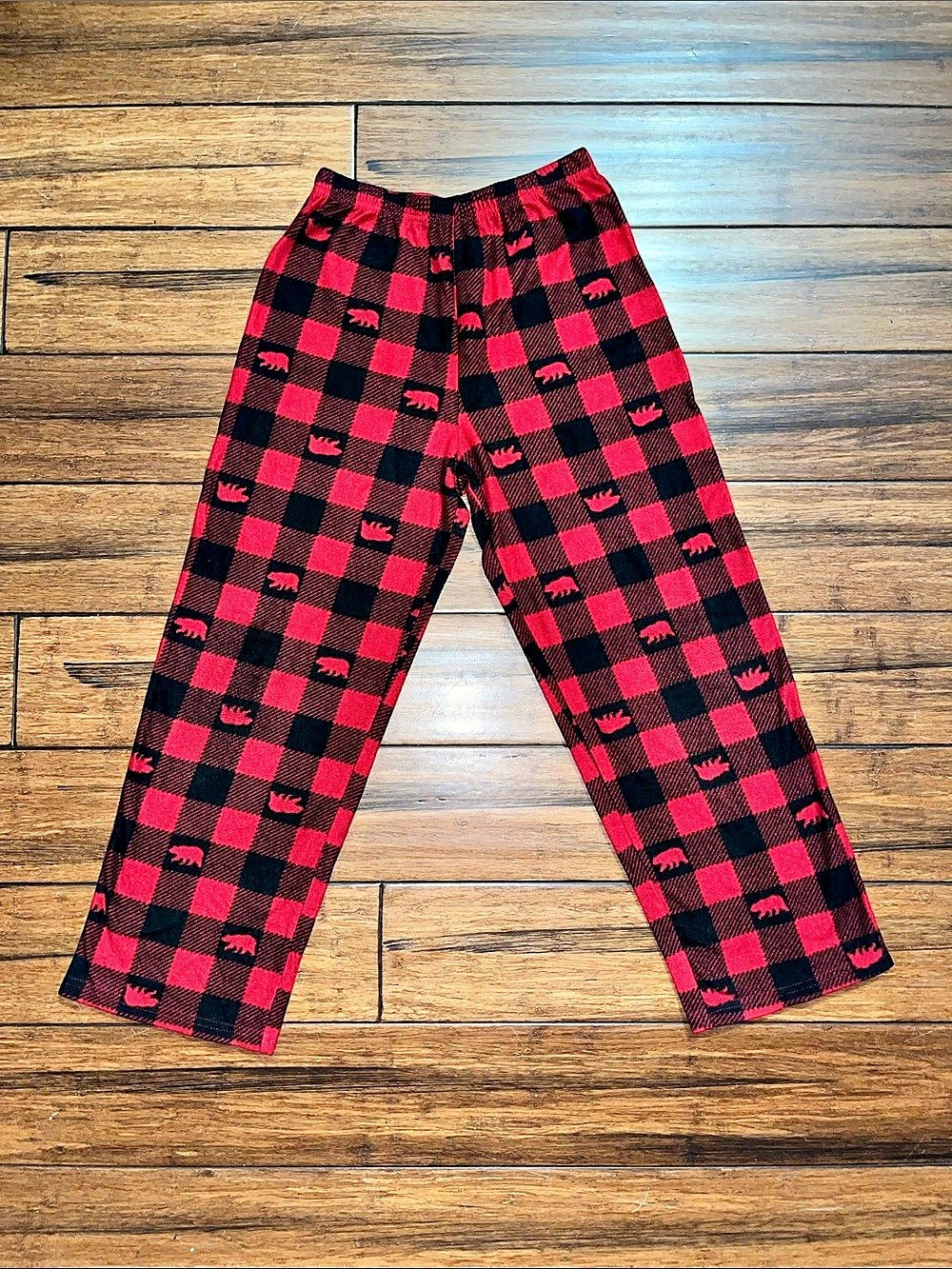 Saint Eve Kids Unisex Checkered Pants Size Large